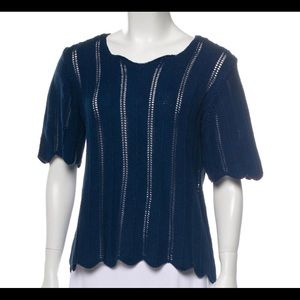 FRAME top scalloped edges